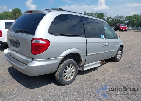 2002 Chrysler Town & Country Ex from USA, damaged, VIN 2C8GP74L92R660682